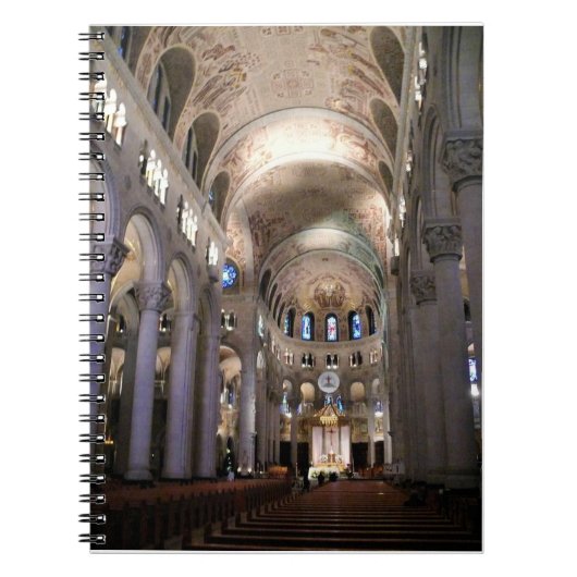 Basilica van Sainte Anne de Beaupre, Quebec, Canad Notitieboek (Voorkant)