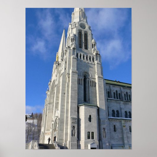 Basilica van Sainte Anne de Beaupre, Quebec, Canad Poster (Voorkant)