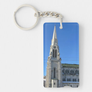 Basilica van Sainte Anne de Beaupre, Quebec, Canad Sleutelhanger