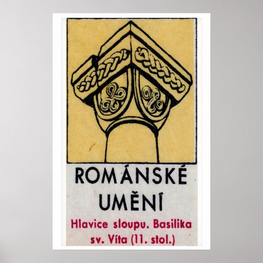 Basilica Zuil - Luciferdoosje Print - Tsjechische (Voorkant)