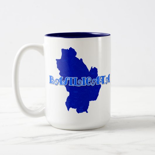 Basilicata Tweekleurige Koffiemok (Links)