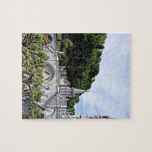 BasilicaWithTrees Legpuzzel (Horizontaal)