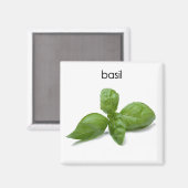 Basilicum-koeler Magnet (Voorkant / Achterkant)