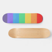 Basilicum regenboog persoonlijk skateboard (Horizontaal)