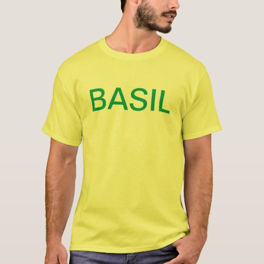 basilicum t-shirt (Voorkant)