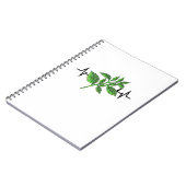 Basilicumplant Hartslag Notitieboek (Linkerzijde)