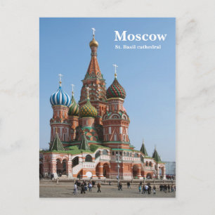 Basilicuskathedraal in Moskou Briefkaart