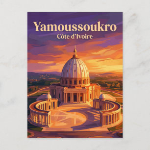Basiliek Onze-Lieve-Vrouw van de Vrede Ivoorkust Briefkaart
