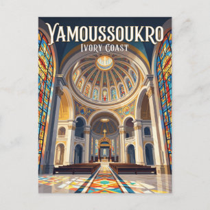 Basiliek Onze-Lieve-Vrouw van de Vrede Ivoorkust Briefkaart