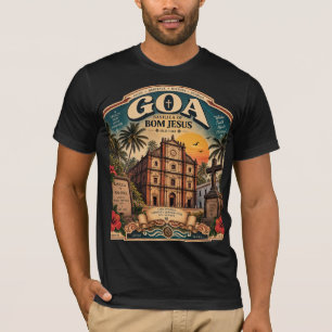 Basiliek van Bom Jesus — Goans Heilig Erfgoed T-shirt