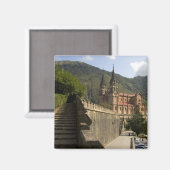 Basiliek van Covadonga, noordwest Spanje. Magneet (Voorkant / Achterkant)