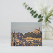 Basiliek van de Notre Dame de la Garde Briefkaart (Staand voorkant)