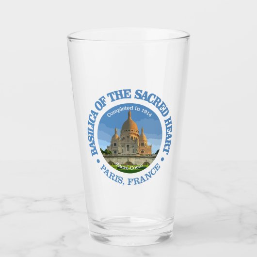 Basiliek van het Heilig Hart Glas (Voorkant)
