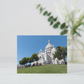 Basiliek van Sacré-Coeur, Montmartre, Parijs Briefkaart (Staand voorkant)
