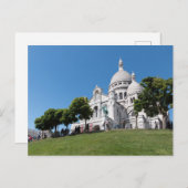 Basiliek van Sacré-Coeur, Montmartre, Parijs Briefkaart (Voorkant / Achterkant)
