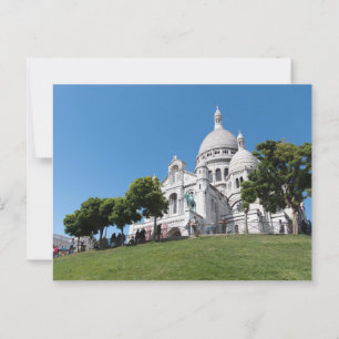 Basiliek van Sacré-Coeur, Montmartre, Parijs Briefkaart