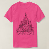Basiliek van Sacre Coeur T-shirt (Design voorkant)