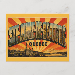 Basiliek van Sainte-Anne-de-Beaupré Quebec Nationa Briefkaart