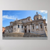 Basiliek van Santa Maria Maggiore in Rome Poster (Voorkant)
