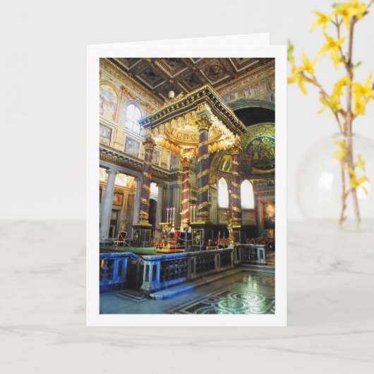 Basiliek van Santa Maria Maggioret, Roma Kaart (Gele Bloem)