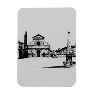 Basiliek van Santa Maria Novella in Florence, Ital Magneet