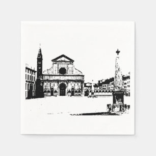 Basiliek van Santa Maria Novella in Florence, Ital Servet