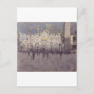 Basiliek van Sint-Markus Byzantijnse architectuur Briefkaart