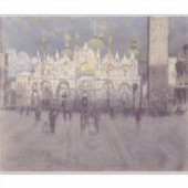Basiliek van Sint-Markus Byzantijnse architectuur  Sticker (Voorkant)