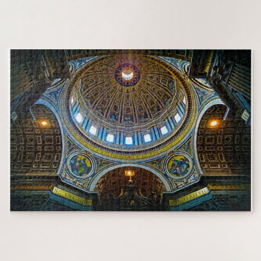 Basiliek van Sint-Pieter Rome. Legpuzzel (Horizontaal)