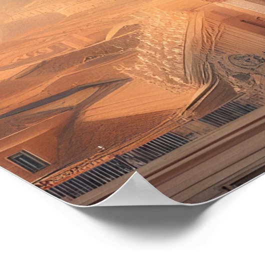 Basiliek van St. Peter Italië Europa Reizen Poster (Hoek)