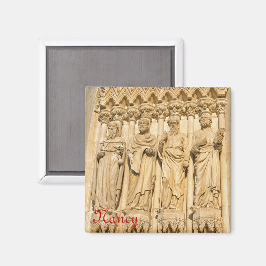 Basilique de Saint Evre in Nancy, Frankrijk Magneet (Voorkant / Achterkant)