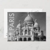 Basilique du Sacré-Coeur Paris Briefkaart Frankrij (Voorkant / Achterkant)