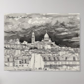 Basilique du Sacré-Cœur Poster (Voorkant)