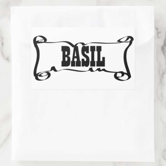 BASILISCHE 'KRUIDENPOT' STICKER (Tas)