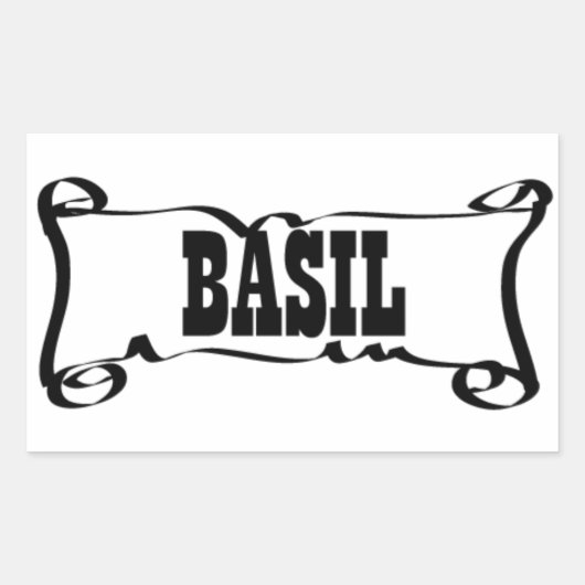 BASILISCHE 'KRUIDENPOT' STICKER (Voorkant)