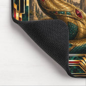 Basilisk, Art Deco Mythisch Muismat (Hoek)