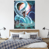 Basilisk Canvas Afdruk (Insitu (Slaapkamer))