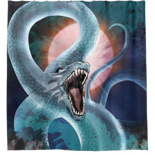 Basilisk Douchegordijn (Voorkant)