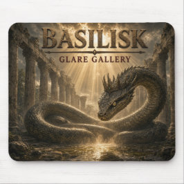 Basilisk Glare Gallery Donkere Realisme Muismat