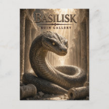 Basilisk Ruïne Galerij Donkere Cinema
