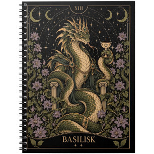 Basilisk, Starlit Tarot Kunst Notitieboek