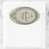 Basilisk Venom Halloween Jar Sticker Label (Tas)