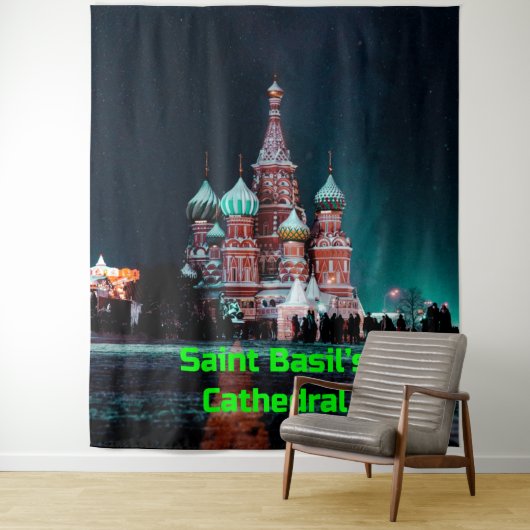 Basiliuskathedraal, Moskou, Rusland Wandkleed (In situ)
