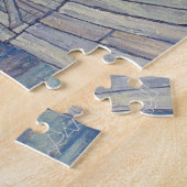 Basil's Dock & Turne Shed beroemd gemaakt door Cha Legpuzzel (Zijkant)