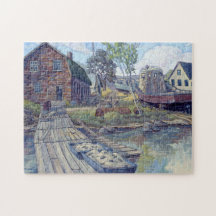 Basil's Dock & Turne Shed beroemd gemaakt door Cha