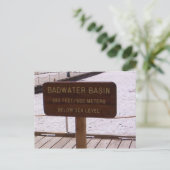 Basin Bordkaart Briefkaart (Staand voorkant)