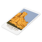 Basin en Range National Monument Nevada  Magneet (Linkerzijde)