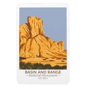 Basin en Range National Monument Nevada  Magneet