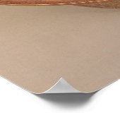Basin met geometrische patronen poster (Hoek)