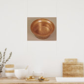 Basin met geometrische patronen poster (Keuken)